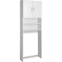 Aqualine SIMPLEX ECO skrinka za práčku 63x25x190cm, biela SIME715