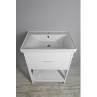 Aqualine ETIDE umývadlová skrinka 61, 5x85x44 cm, biela mat ET615