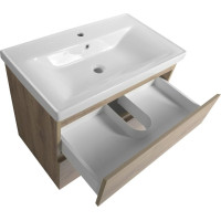 Aqualine ALTAIR umývadlová skrinka 77, 5x60x45cm, dub emporio AI380