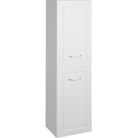 Aqualine FAVOLO vysoká skrinka košom 40x150x31cm, biela mat FV160