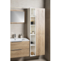 Sapho ESPACE otvorená policová skrinka 20x172x32cm, biela ESC100-3030