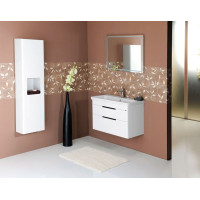 Sapho ELLA skrinka vysoká 40x140x20cm, 1x dvierka, ľavá/pravá, biela EL400-3030