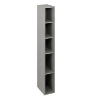 Sapho ESPACE otvorená policová skrinka 20x172x32cm, dub strieborný ESC100-1111
