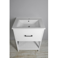 Aqualine ETIDE umývadlová skrinka 61, 5x85x44 cm, biela mat ET615
