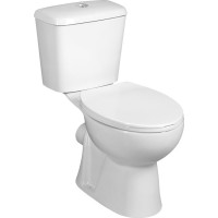 Aqualine JOSE WC kombi, dvojtlačítko 3/6l, zadný odpad, biela PS8812