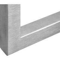 Sapho Podperná konzola 490x150x30 mm, nerez mat, 1 ks 30384