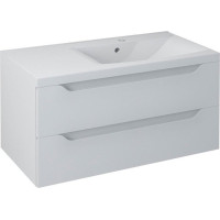 Sapho WAVE umývadlová skrinka 89, 7x45x47, 8cm, pravá, biela WA093-3030