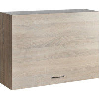 Aqualine ZOJA/KERAMIA horná skrinka výklopná 70x50x20cm, dub platin 52364