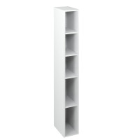 Sapho ESPACE otvorená policová skrinka 20x172x32cm, biela ESC100-3030