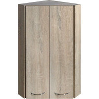 Aqualine ZOJA/KERAMIA FRESH horná skrinka rohová 35x76x35cm, dub platin 50333