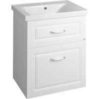 Aqualine FAVOLO umývadlová skrinka 57x72, 5x44, 6cm, biela mat FV260