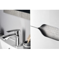 Sapho WAVE skrinka vysoká 35x140x30cm, ľavá/pravá, biela/dub strieborný WA245-3011