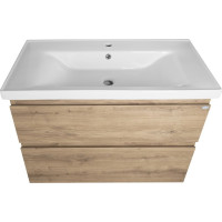 Aqualine ALTAIR umývadlová skrinka 86, 5x60x45cm, dub emporio AI390