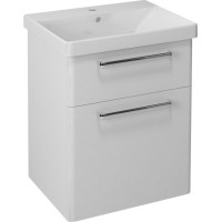 Sapho THEIA umývadlová skrinka 56, 4x70x44, 2cm, 2xzásuvka, biela TH060-3030
