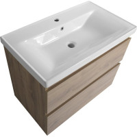 Aqualine ALTAIR umývadlová skrinka 77, 5x60x45cm, dub emporio AI380