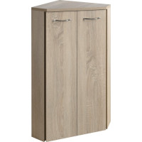 Aqualine ZOJA/KERAMIA FRESH skrinka rohová 35x78x35cm, dub platin 50323