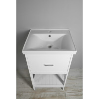 Aqualine ETIDE umývadlová skrinka 51, 5x85x44 cm, biela mat ET515