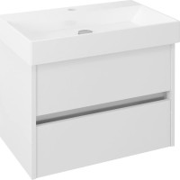 Sapho NIRONA umývadlová skrinka 67x51, 5x43 cm, biela NR070-3030