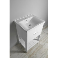 Aqualine ETIDE umývadlová skrinka 51, 5x85x44 cm, biela mat ET515