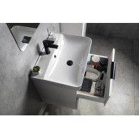 Aqualine DENEB umývadlová skrinka 56, 5x55x43, 5cm, biela mat DN260