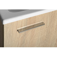 Aqualine ZOJA/KERAMIA FRESH umývadlová skrinka 40x50x32cm, dub platin 51048DP