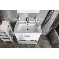 Aqualine ETIDE umývadlová skrinka 71, 5x85x44 cm, biela mat ET725