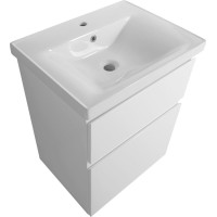 Aqualine ALTAIR umývadlová skrinka 57x72, 5x45cm, biela AI260