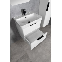 Aqualine DENEB umývadlová skrinka 56, 5x55x43, 5cm, biela mat DN260