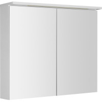 Aqualine KAWA STRIP galerka s LED osvetlením 80x70x22cm, biela WGL80S