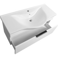 Aqualine AKIRA umývadlová skrinka 96x42x34, 5cm, biela AK210