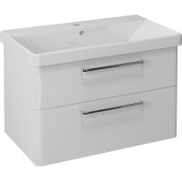Sapho THEIA umývadlová skrinka 75, 6x50x44, 2cm, 2xzásuvka, biela TH080-3030