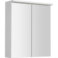 Aqualine KAWA STRIP galerka s LED osvetlením 60x70x22cm, biela WGL60S