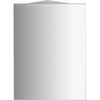 Aqualine ZOJA/KERAMIA FRESH rohová zrkadlová skrinka 37x72x37cm, biela 50352
