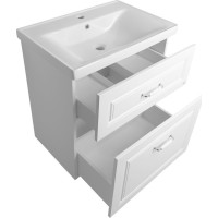 Aqualine FAVOLO umývadlová skrinka 67x72, 5x44, 6cm, biela mat FV270