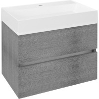 Sapho ODETTA umývadlová skrinka 67x50x43,5cm, dub strieborný DT070-1111