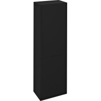 Sapho ESPACE skrinka 50x172x32cm, 2x dvierka, ľavá/pravá, čierna mat ESC450-3535