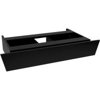 Sapho TWIGA PLUS umývadlová zásuvka 88, 5x17x43, 5cm, čierna mat VC460-3535