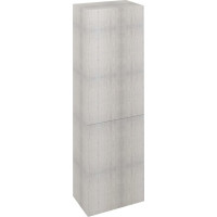 Sapho ESPACE skrinka 50x172x32cm, 2x dvierka, ľavá/pravá, dub polar ESC450-1010