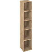Sapho ESPACE otvorená policová skrinka 30x172x32cm, dub alabama ESC160-2222