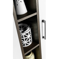 Sapho ESPACE otvorená policová skrinka 20x172x32cm, borovica rustik ESC100-1616