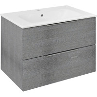 Sapho CIRASA umývadlová skrinka 69, 8x52x46cm, dub strieborný CR701-1111