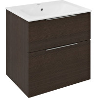 Sapho CIRASA umývadlová skrinka 59, 2x64x46cm, borovica rustik CR601-1616