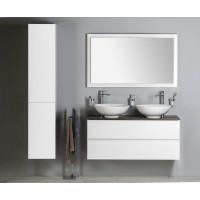 Sapho ESPACE skrinka 35x172x32cm, 2x dvierka, ľavá/pravá, biela lesk ESC230-3030