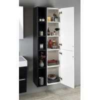 Sapho ESPACE skrinka 35x172x32cm, 2x dvierka, ľavá/pravá, biela lesk ESC230-3030