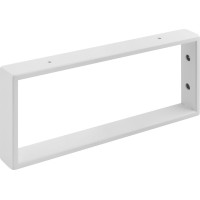 Sapho Podperná konzola 350x150x40mm, lakovaná oceľ, biela mat, 1 ks 30378