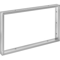 Sapho Podperná konzola 490x330x40 mm, oceľ, chróm, 1 ks 30374