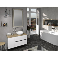 Sapho ODETTA umývadlová skrinka 67x50x43,5cm, dub strieborný DT070-1111