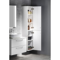 Sapho ESPACE skrinka 35x172x32cm, 2x dvierka, ľavá/pravá, čierna mat ESC230-3535