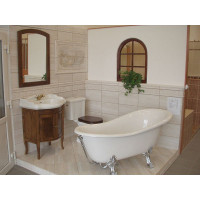 Sapho RETRO umývadlová skrinka 60x80x45cm, buk 735140