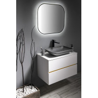 Sapho ODETTA umývadlová skrinka 82x50x43,5cm, biela lesk DT085-3030